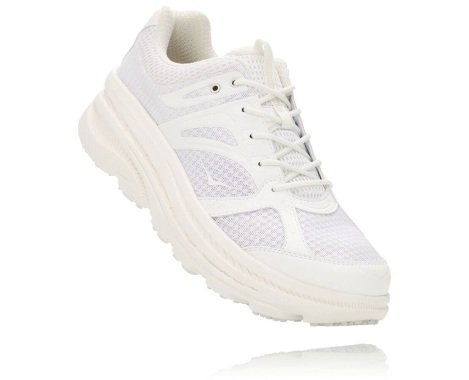 Sapatilhas Hoka One One HOKA x EG Bondi B Portugal - Sapatilhas De Estrada Homem Branco - HEOAXK-368